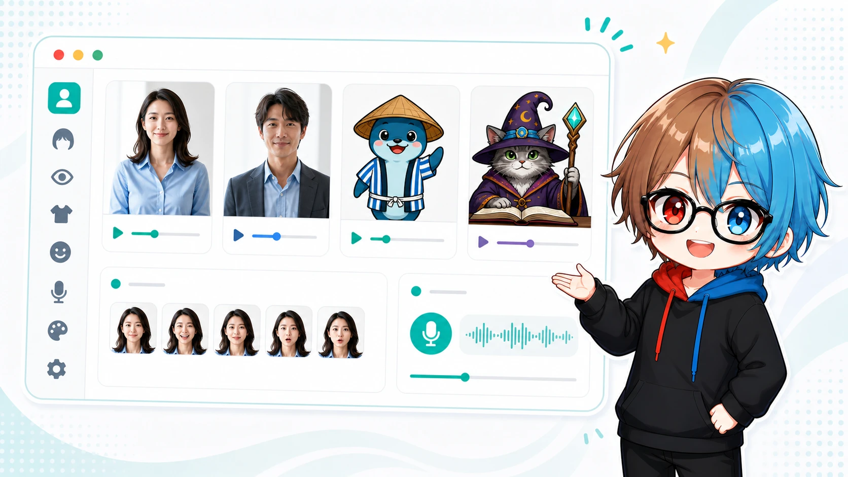 キャラ作成のサムネイル